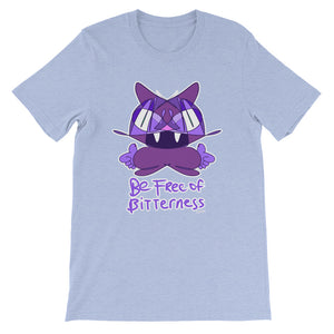 Best Favorite Be Free of Bitterness Purple Cat T-Shirt